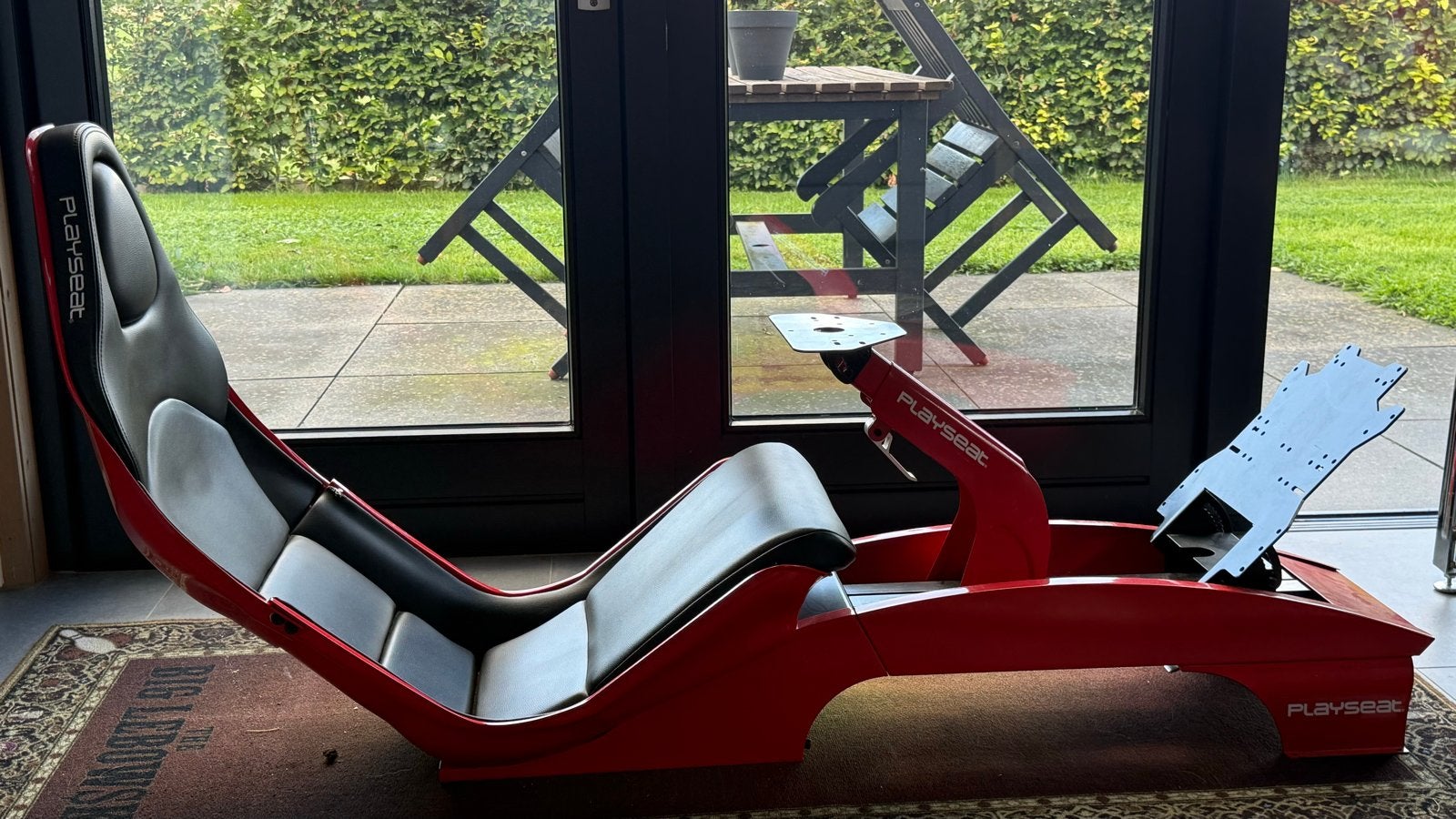 Playseat F1 race simulator stoel met mat, Ophalen, Overige merken, Zo goed als nieuw