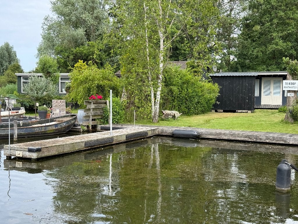 Uniek Vakantiehuis – Eiland 343, Bergse Achterplas Rotterdam, Vakantie, Vakantiehuizen | Nederland, Tuin, 1 slaapkamer, Aan meer of rivier
