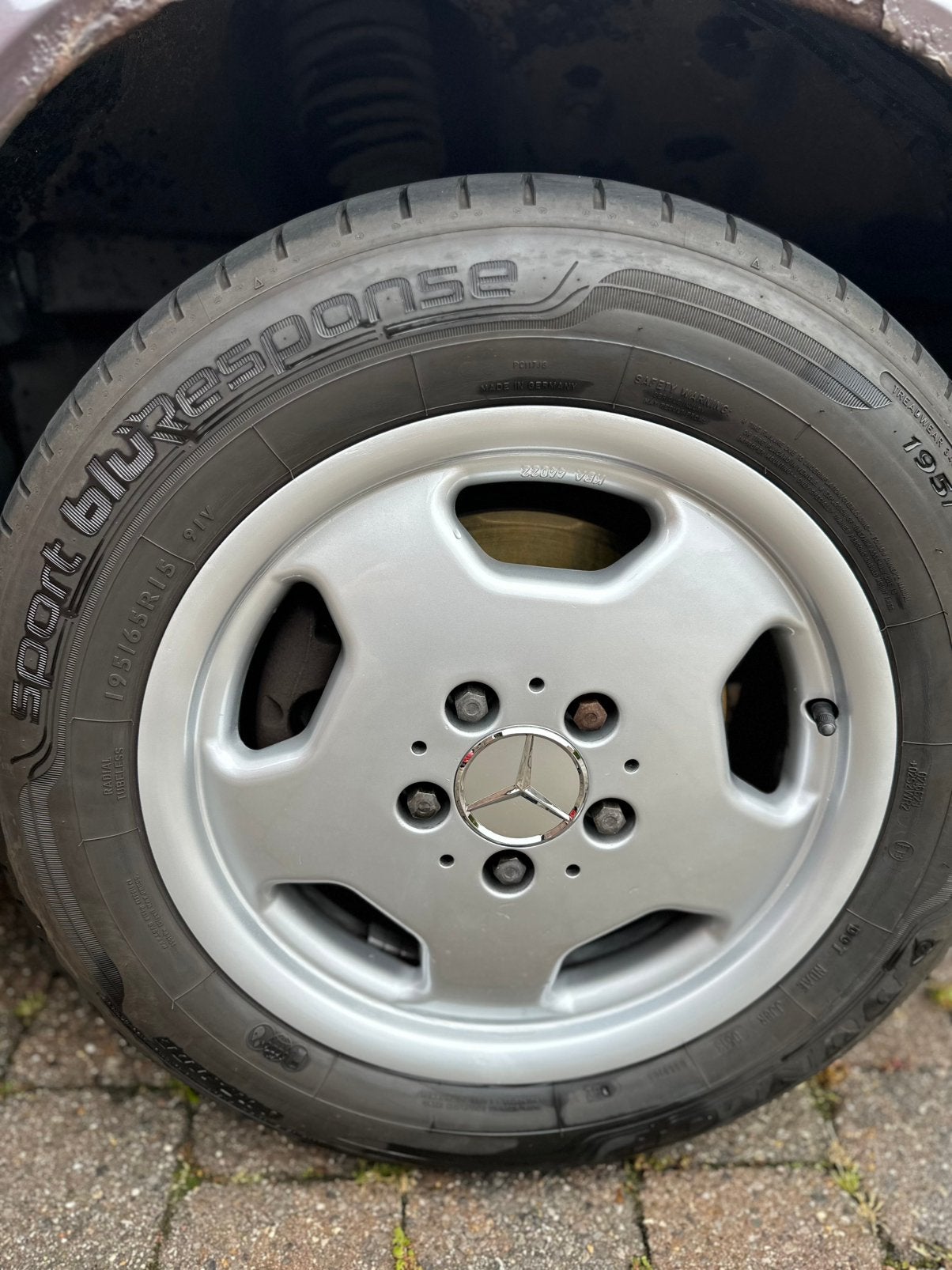 Mercedes monoblock 15 inch, 15 inch, Velg(en), Ophalen of Verzenden, Personenwagen