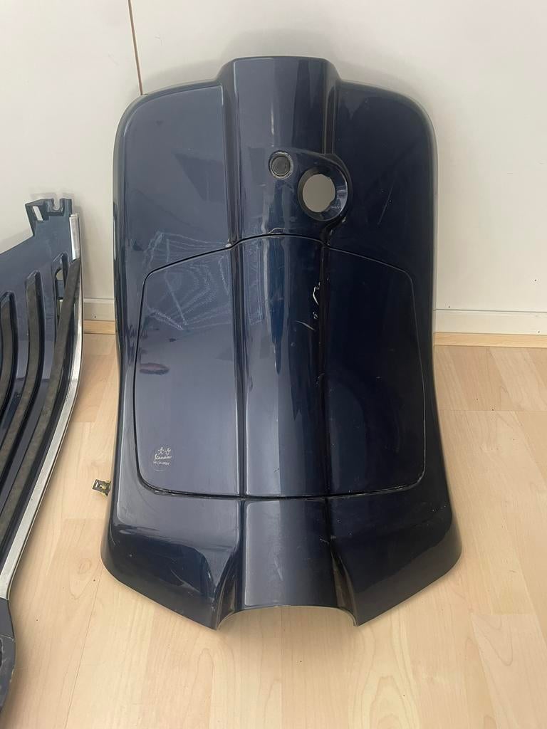 Vespa Sprint/Primavera beenschild midnight blue carburateur, Ophalen of Verzenden