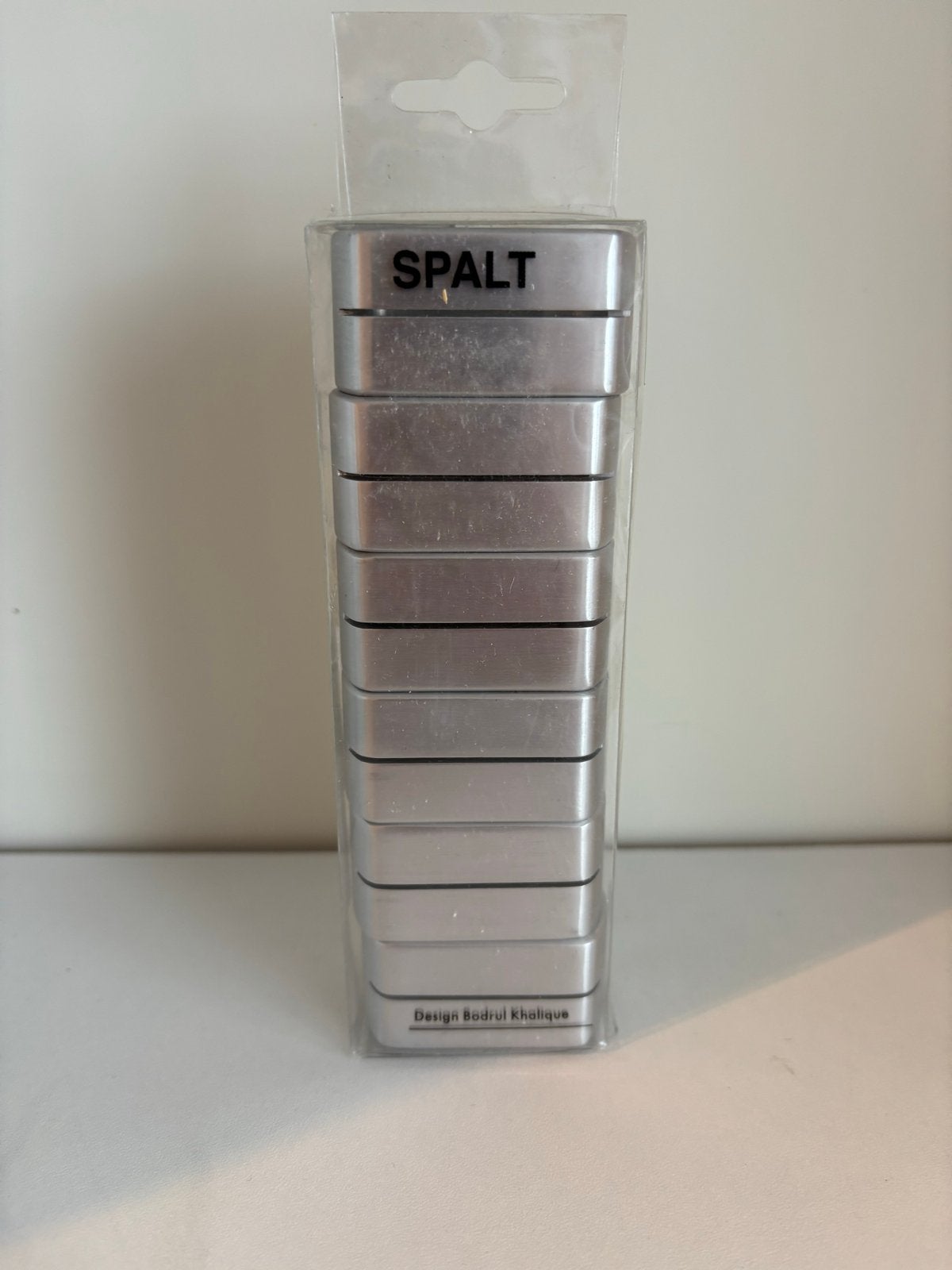 Vintage Servetringen IKEA Spalt Design Bodrul Khalique, Nieuw, Ophalen of Verzenden, Zilver, Metaal