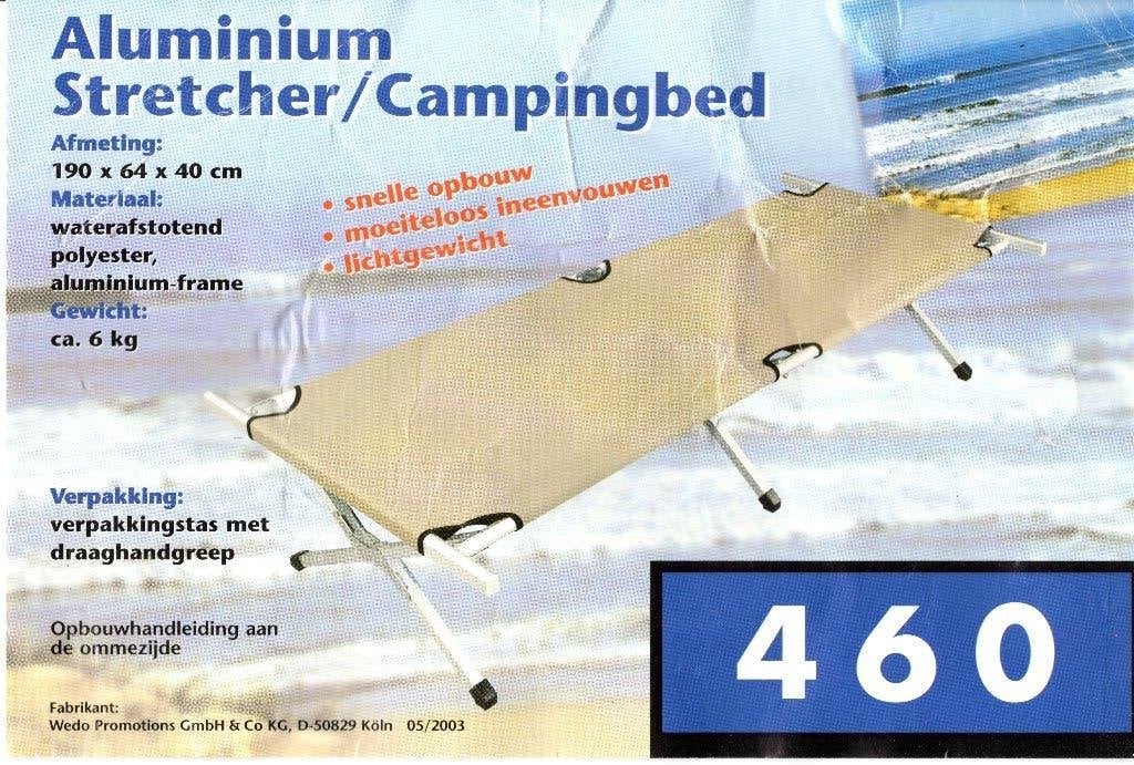 Veldbed, Ophalen, Zo goed als nieuw
