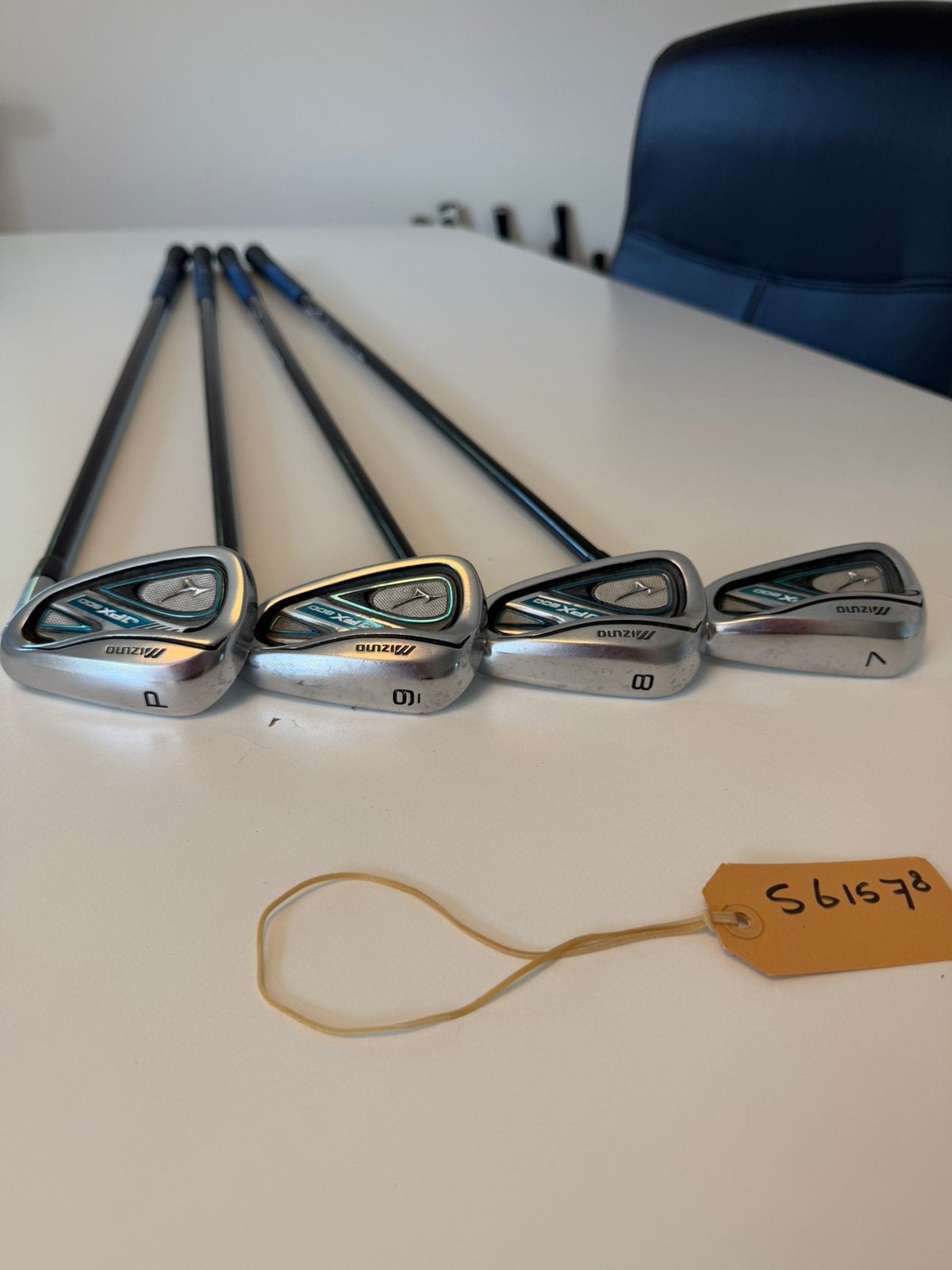 Mizuno JPX800 ijzerset - PW/7 - R flex - Testen ok! 6S1578, Ophalen, Set, Gebruikt, Mizuno