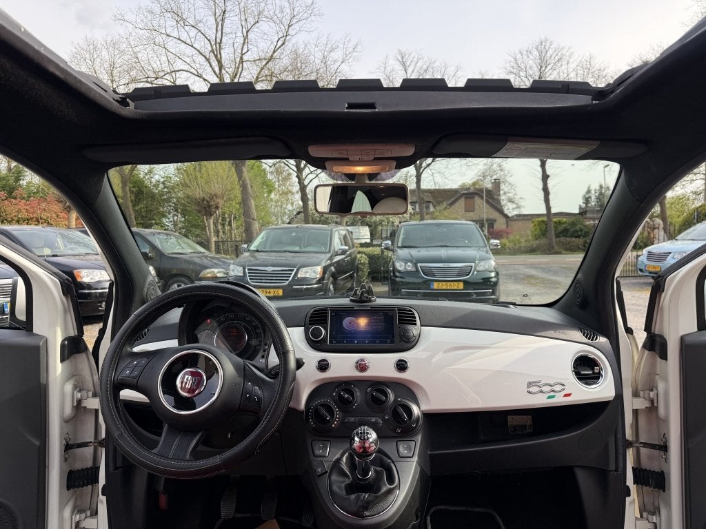 Fiat 500 1.4 EXECUTIVE LPG-G3 PANORAMA/NAVI/APPLE-CARPLAY/LE, Auto's, 101 pk, Gebruikt, 31 €/maand, 4 cilinders