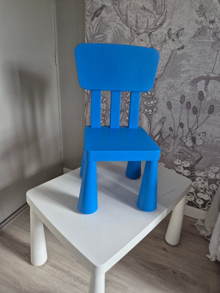 Ikea mammut tafel en stoel, Ophalen, Gebruikt, Tafel(s) en Stoel(en)