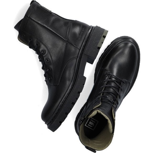 Z.g.a.n. Dames veterboots G-Star Raw Kafey, zwart, maat 40, Zwart, Lage of Enkellaarzen, Ophalen of Verzenden, Zo goed als nieuw