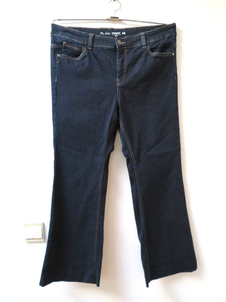 F22 MAGIC SIMPLICITY flaired jeans broek blauw maat 46, Magic Simplicity, Blauw, Maat 46/48 (XL) of groter, Ophalen of Verzenden