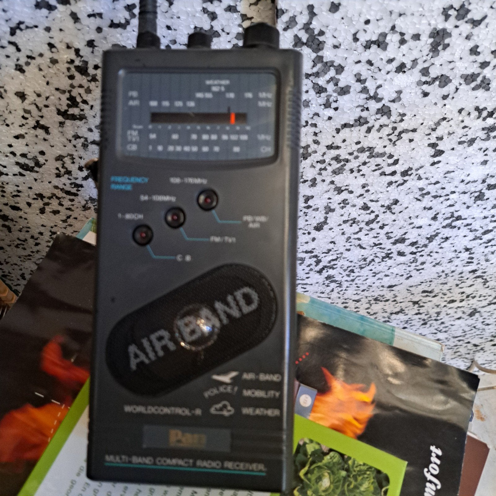 vintage multi band ontvanger mobiel radio, Ophalen of Verzenden, Nieuw, 15 km of meer