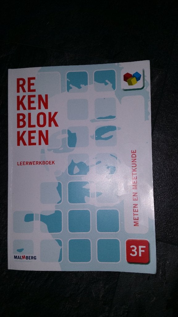 MBO Rekenblokken Meten en Meetkunde 3F Leerwerkboek, Ophalen of Verzenden, Beta, Zo goed als nieuw, MBO