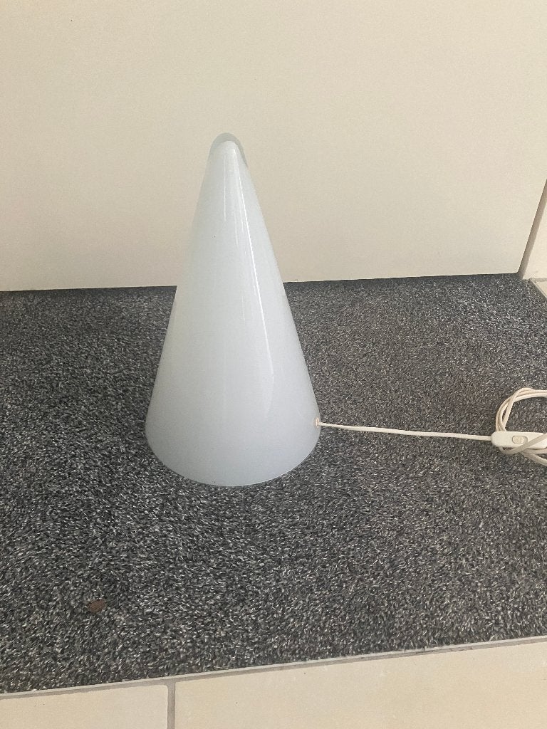 SCE Lpe Teepee GM lamp - E27 - Glas - Vintage - 37 cm hoog, Vintage, Wit, 37 cm, E27 (groot)