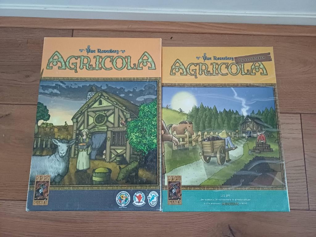 Agricola met 3 uitbreidingen (NL), Ophalen of Verzenden, Zo goed als nieuw