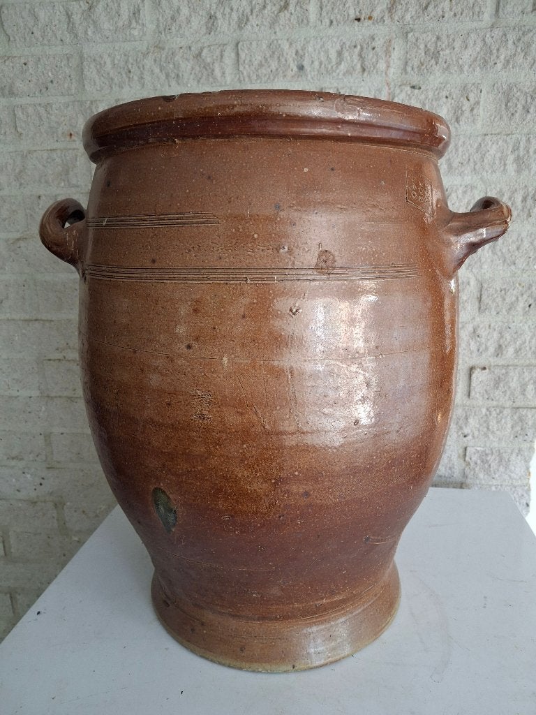 antiek grespot J.W. Remy (30 Liter) – Hoog 46 cm – ca. 1900, Ophalen