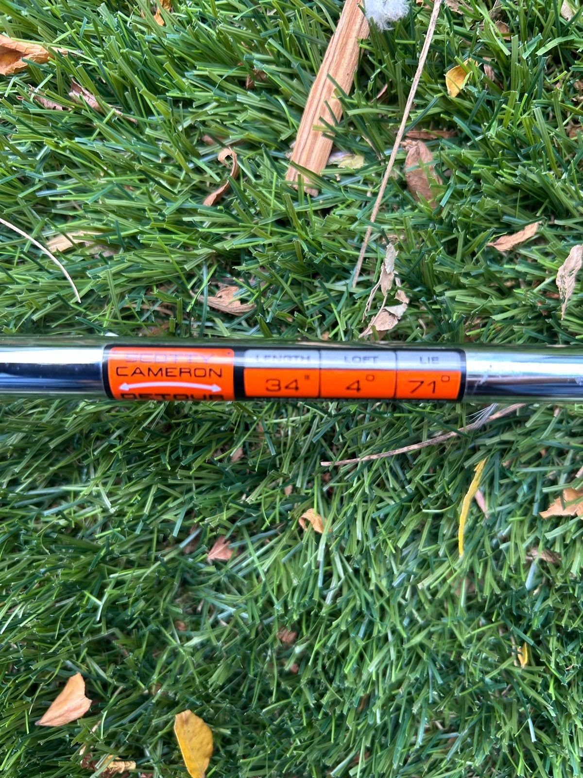 Zeldzame Scotty Cameron Newport 2 Detour putter - Nieuwstaat, Ophalen of Verzenden, Zo goed als nieuw, Club, Overige merken