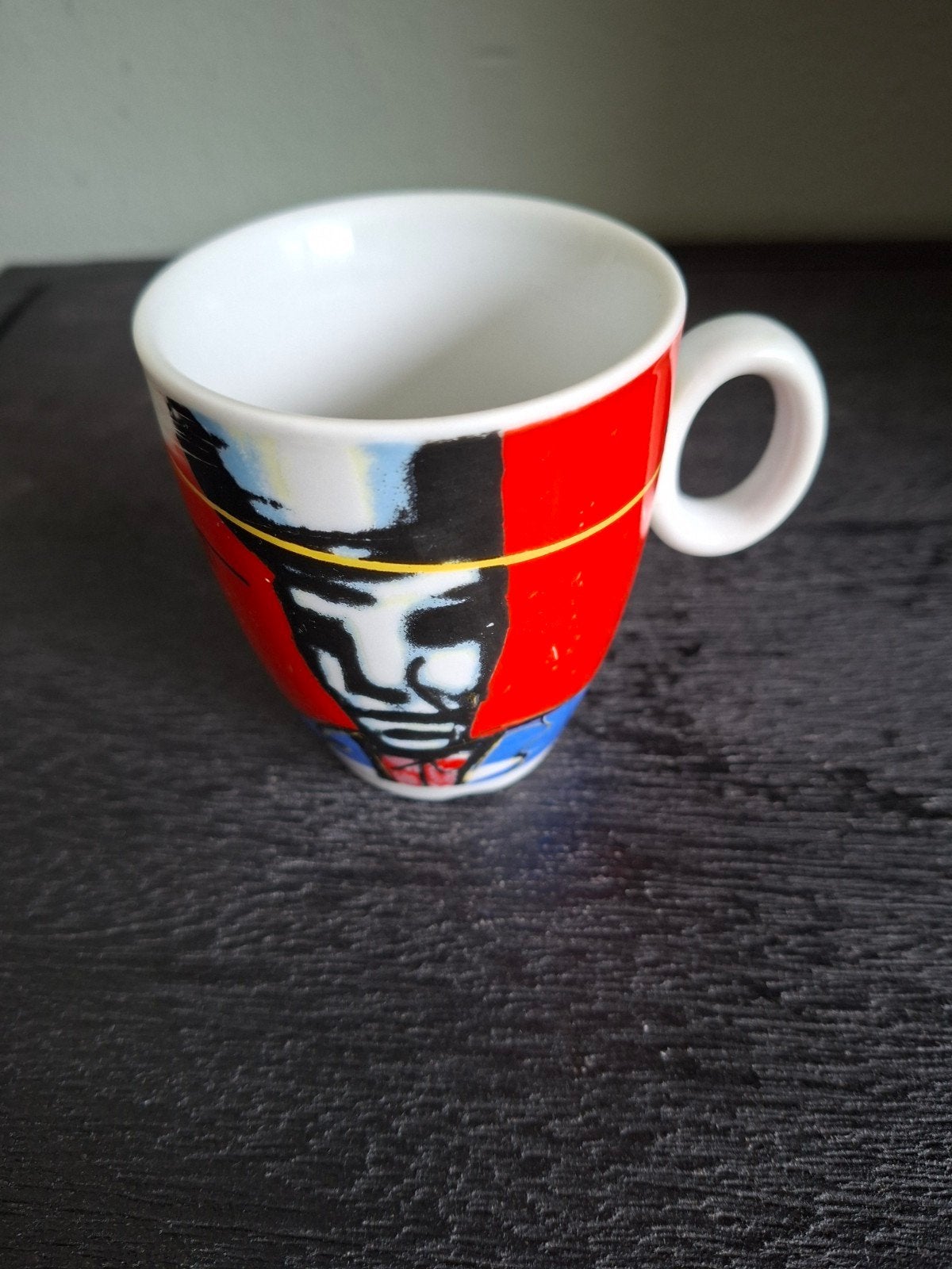 Herman Brood Espressokopje ., Keramiek, Ophalen of Verzenden, Zo goed als nieuw, Overige stijlen