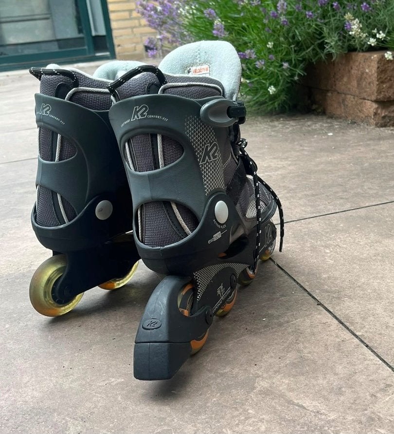 Skates K2 maat 37  /  4 wielen, Sport en Fitness, Skeelers, Ophalen, K2, Heren, Zo goed als nieuw