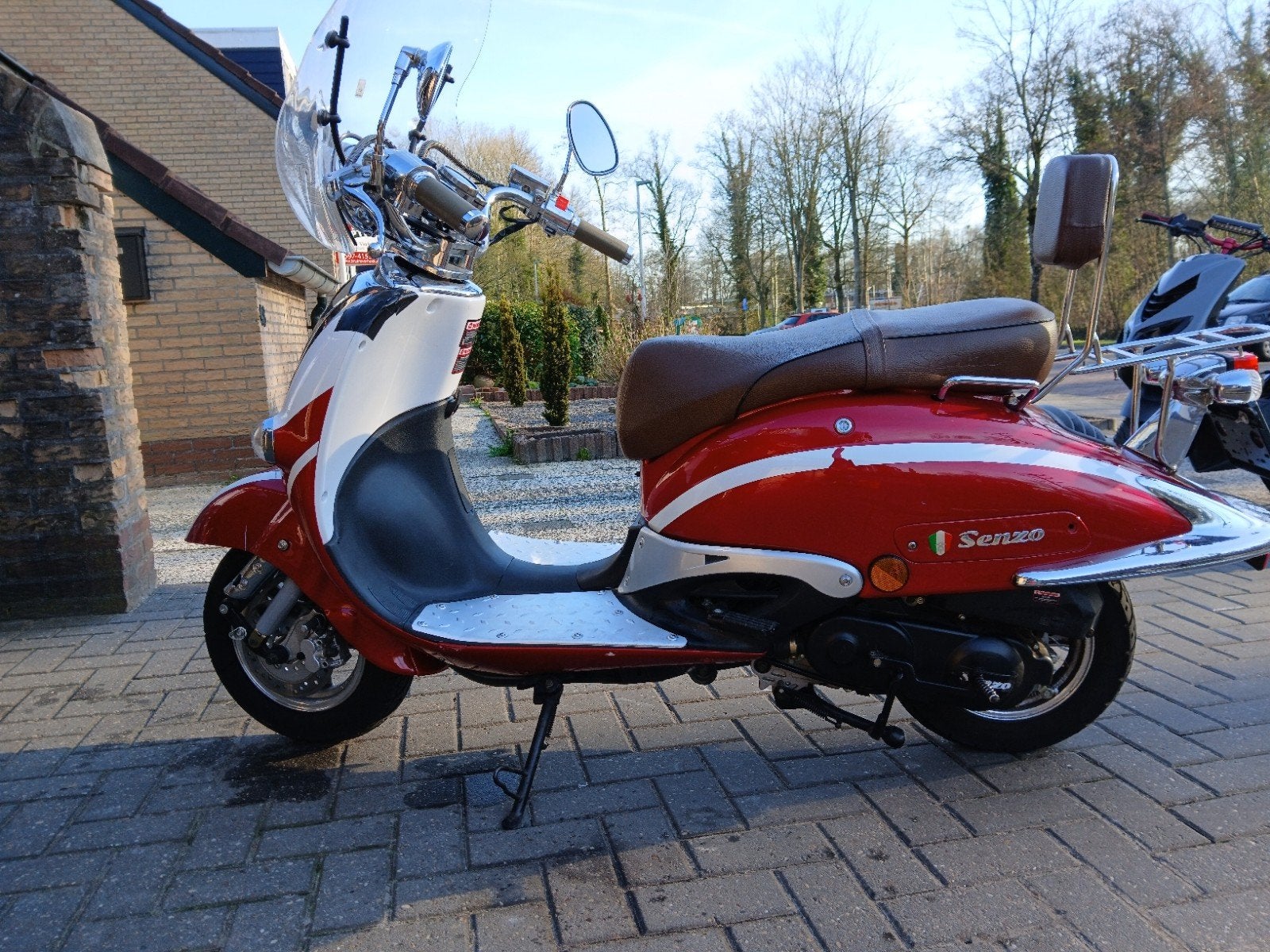 Senzo GT2 snorscooter., Fietsen en Brommers, Ophalen, Gebruikt, Benzine