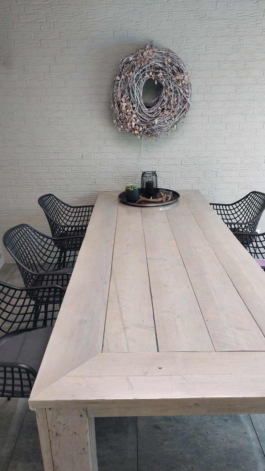 6 tuinstoelen kwantum, Ophalen, Zo goed als nieuw, Rechthoekig, Kunststof