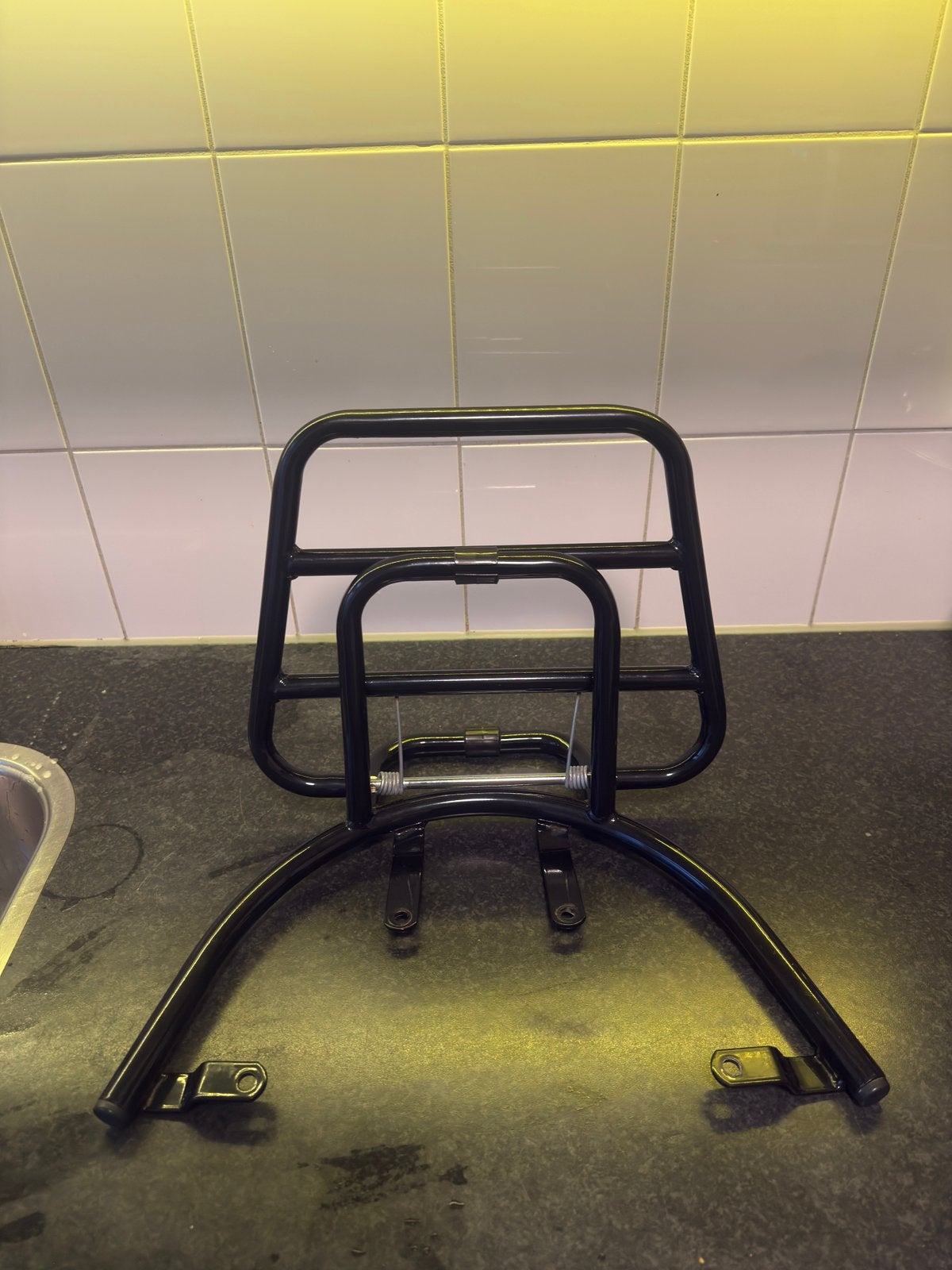 Scooter rekje - Handig en stevig bagagerek, Ophalen of Verzenden, Gebruikt