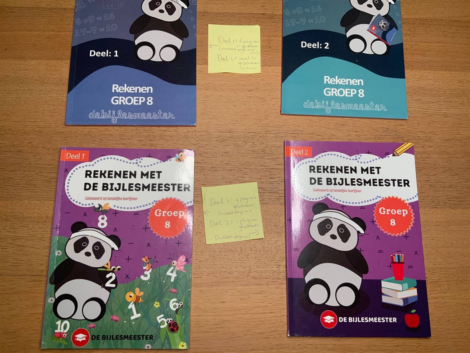 Groep 8/ 2x deel 1 en 2/ oefenboeken rekenen/ bijlesmeester, Boeken, Ophalen of Verzenden, Gelezen, Overige niveaus, De Bijlesmeester