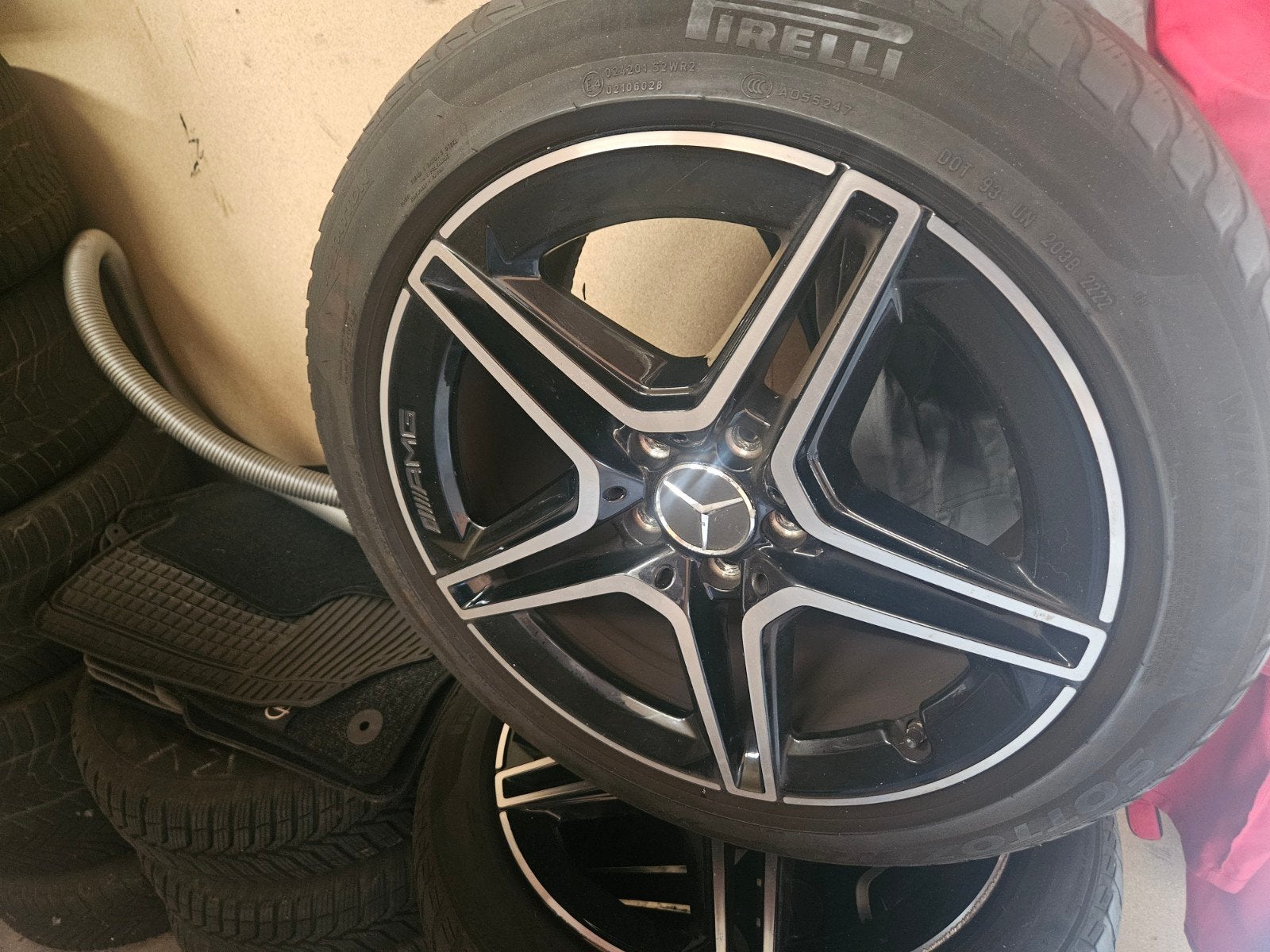 Mercedes Amg breedset 18 inch 2021., Ophalen