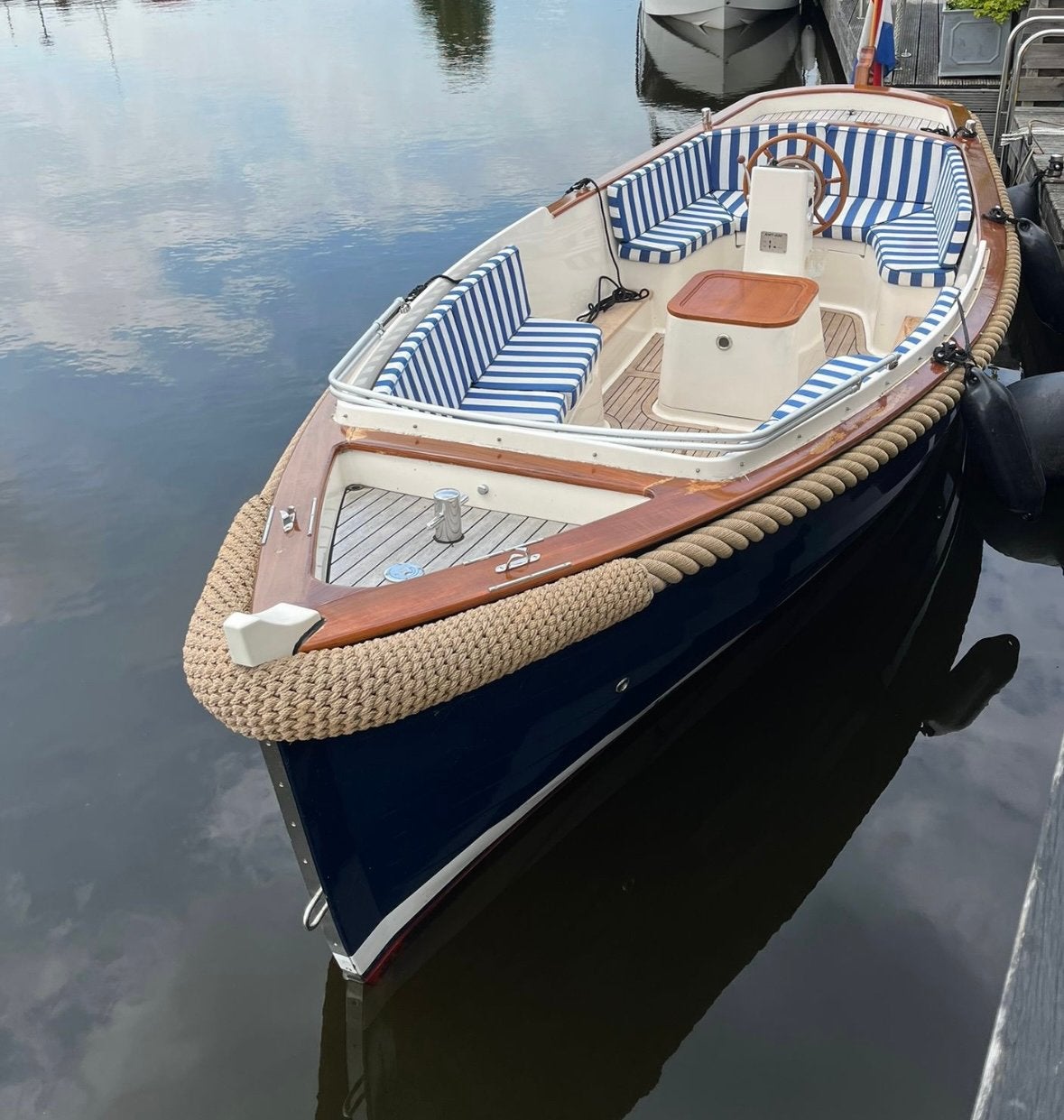 Prachtige Romtech RMT-600 sloep florijnsloep incl. Trailer, Watersport en Boten, Bootonderdelen, Ophalen, Zo goed als nieuw