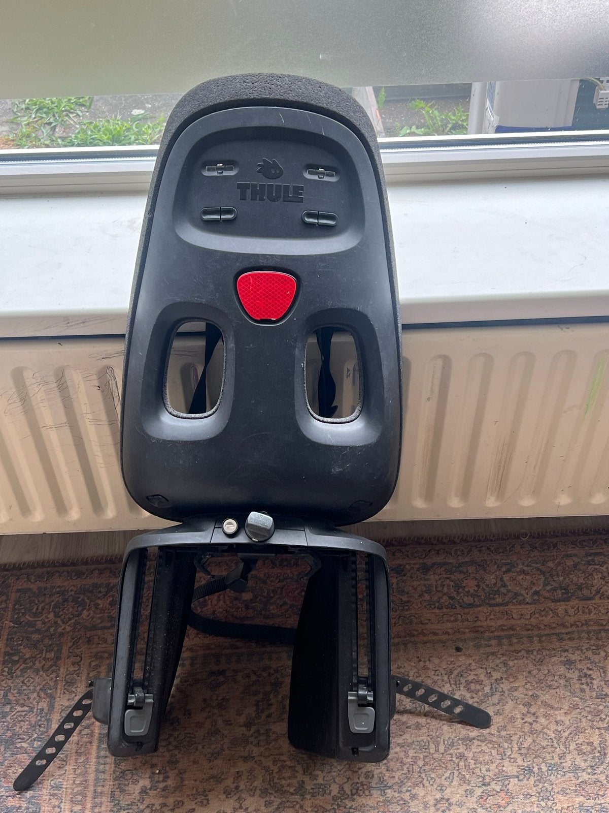 Thule Yepp Nexxt Maxi fietszitje achter - Zwart, Ophalen, Achterzitje, 0 t/m 18 kg, Gebruikt