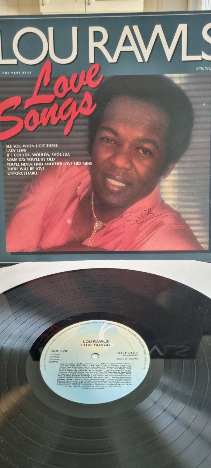 Lou Rawls - Love Songs LP (Vinyl), Ophalen of Verzenden, Gebruikt