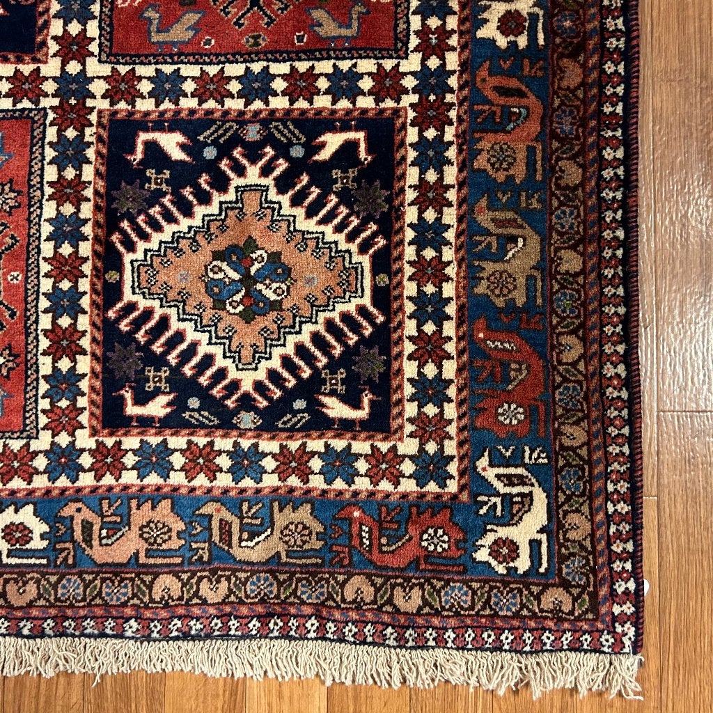 perzisch tapijt yalameh – 153 x 152 cm – Gratis bezorgd, Taag 63, 2491 CS, Den Haag (Forepark), 150 tot 200 cm, Vierkant, Nieuw