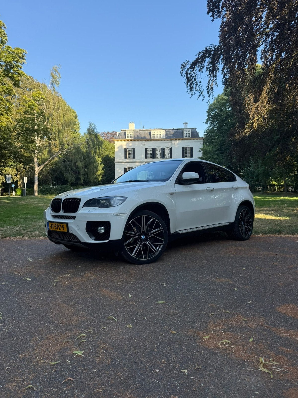 BMW X6 3.0 I Xdrive 35I AUT 2009 Wit, Auto's, Euro 5, Zwart, Wit, Vierwielaandrijving