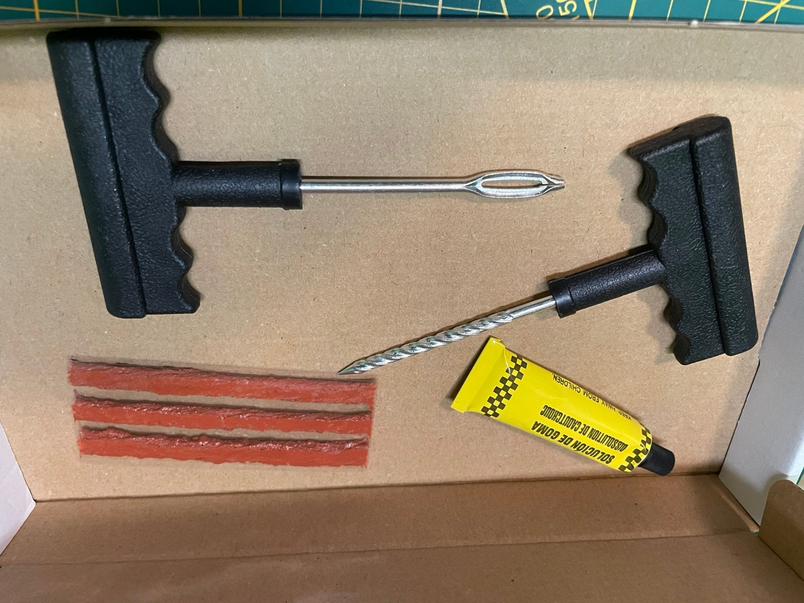 Banden reparatie setje, Verzenden, Zo goed als nieuw
