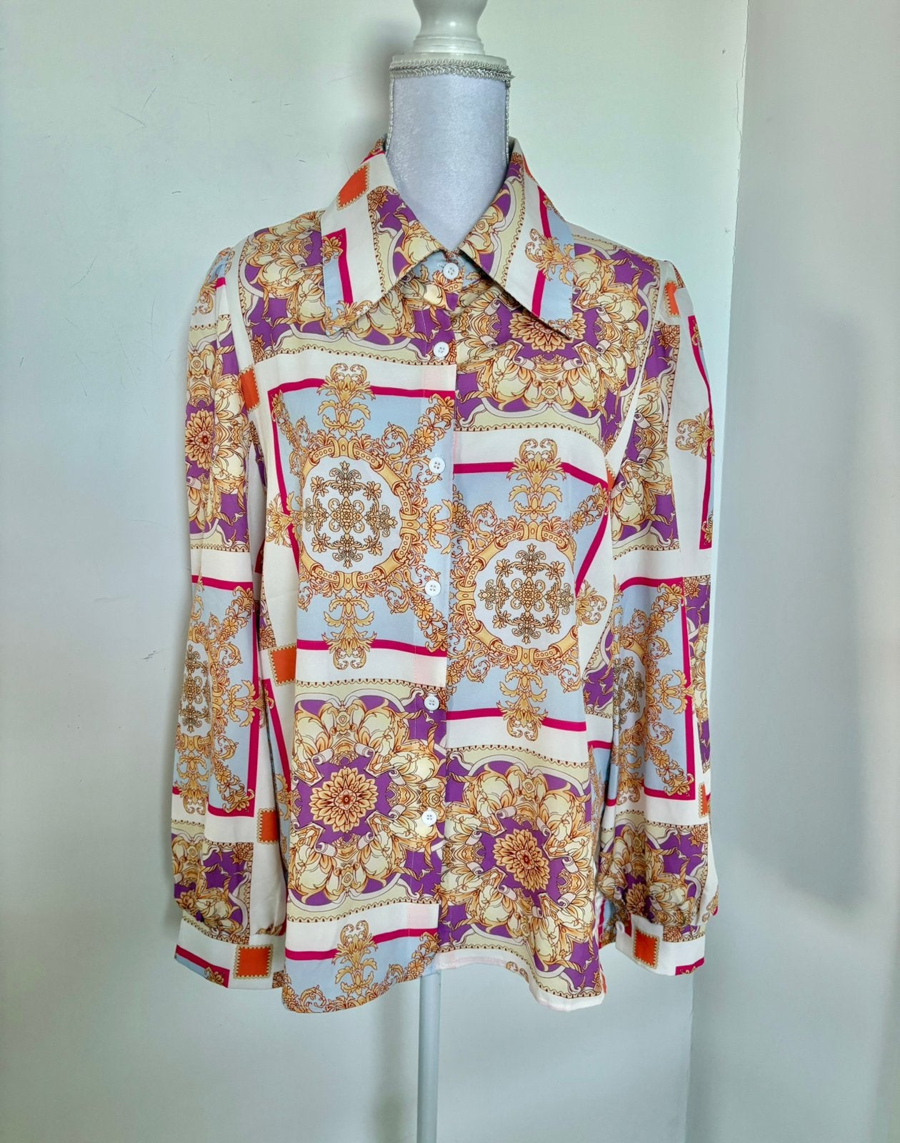 Nieuw! Gave Shein blouse - maat XL, Ophalen of Verzenden, Nieuw, Maat 42/44 (L), Meerkleurig