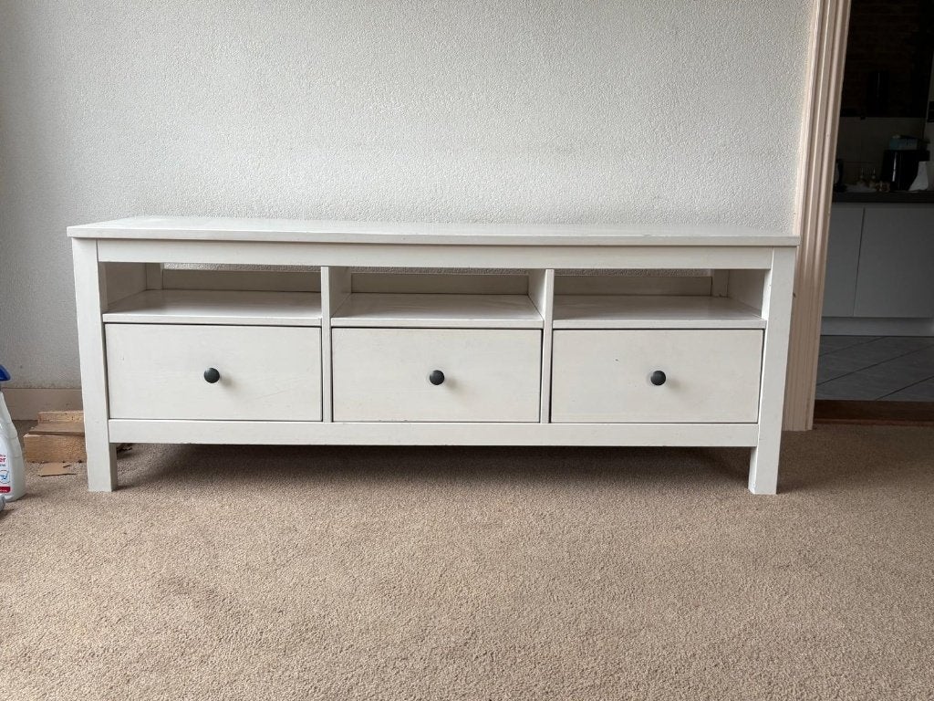 Ikea 3x lade kast / tv kast, Ophalen, Gebruikt, 100 tot 150 cm, 3 of 4 laden