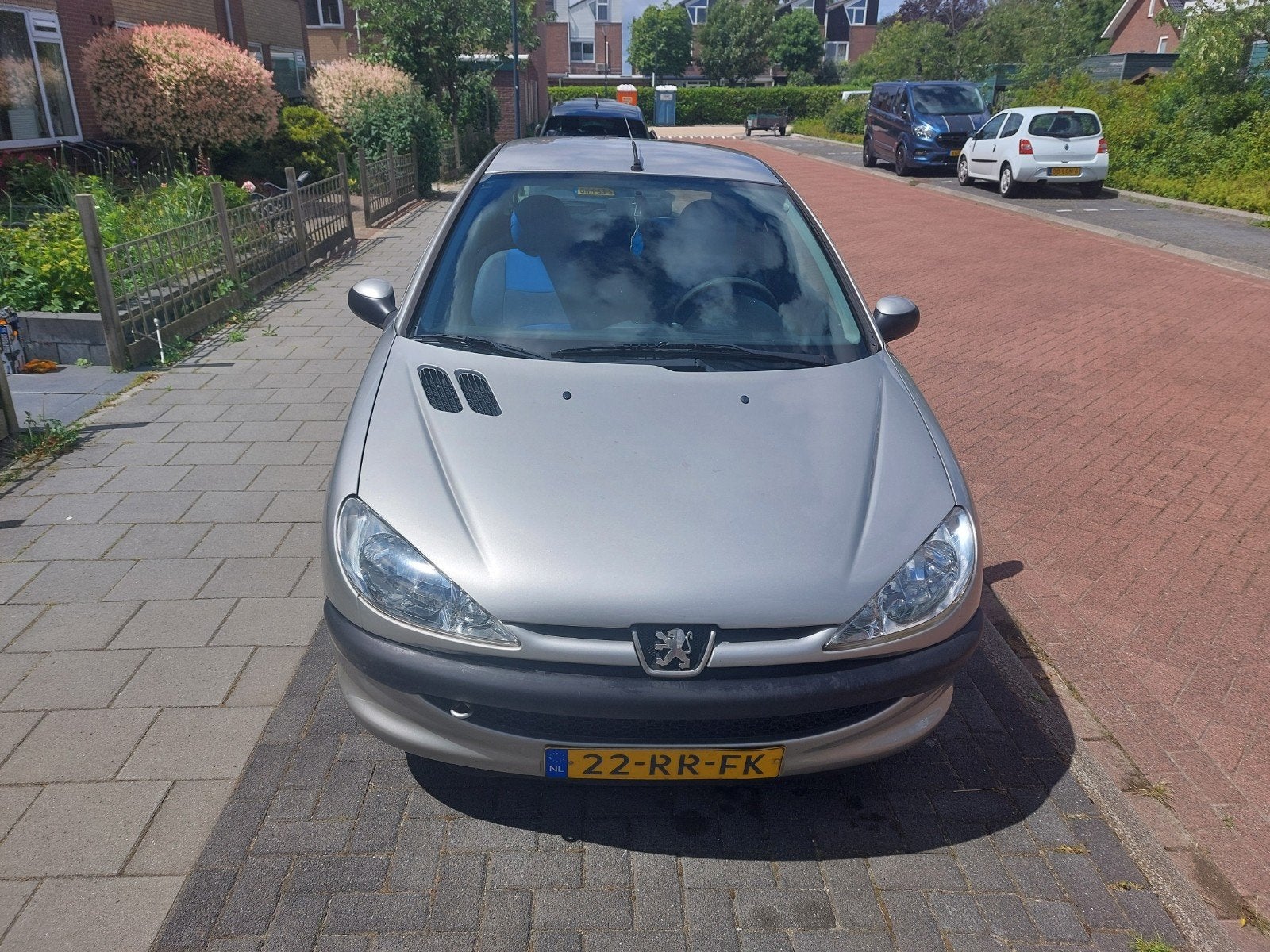 Peugeot 206 1.1 XR 3D 2005 Grijs, Auto's, Voorwielaandrijving, Stof, 31 €/maand, 4 cilinders