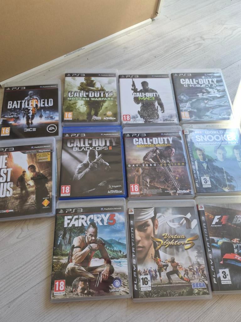 Diverse PS3 Spellen - Call of Duty, Far Cry, Battlefield, Spelcomputers en Games, Games | Sony PlayStation 3, Gebruikt, Vanaf 18 jaar