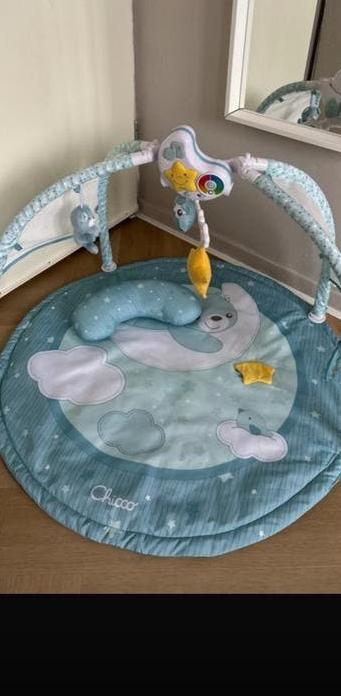 Chicco speelkleed met babygym, Ophalen of Verzenden, Gebruikt, Speelkleed, Met licht