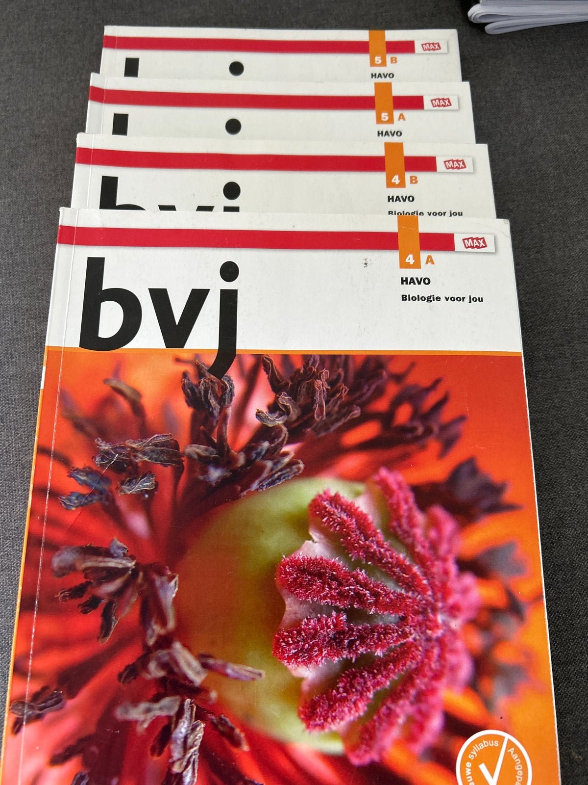 Biologie voor jou HAVO 4A, 4B, 5A, 5B - Complete set, Ophalen, Gelezen, HAVO, Biologie