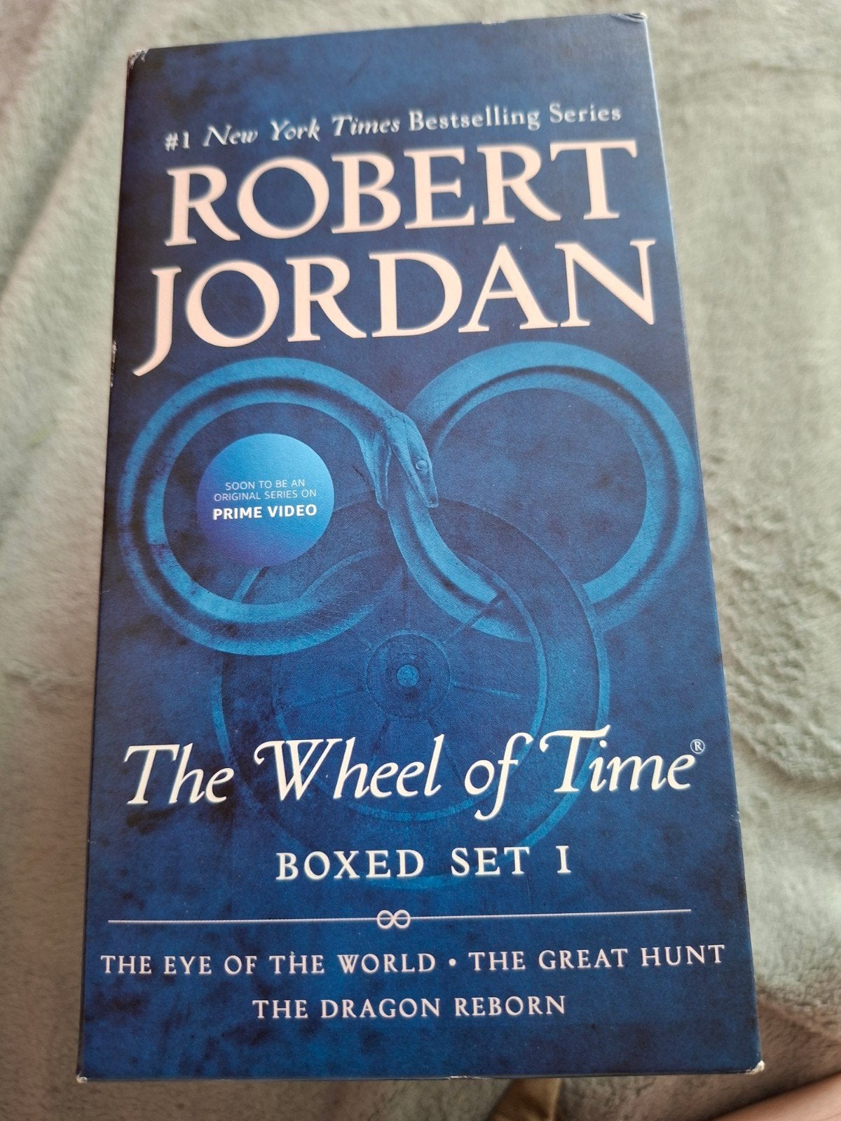 3 boeken The Wheel of Time Boxed set 1, Boeken, Ophalen, Zo goed als nieuw