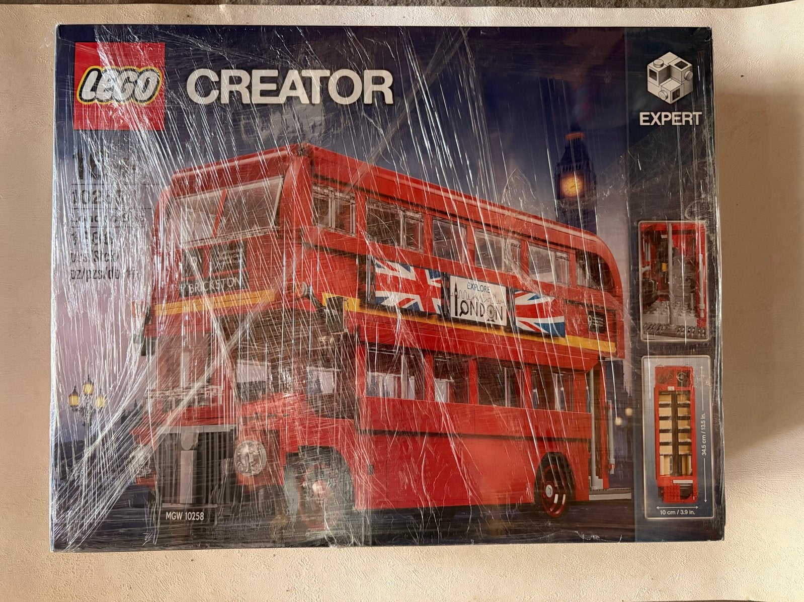 LEGO Creator Expert 10258 Londense Bus tweedehands, Lego, Ophalen of Verzenden, Zo goed als nieuw, Creator