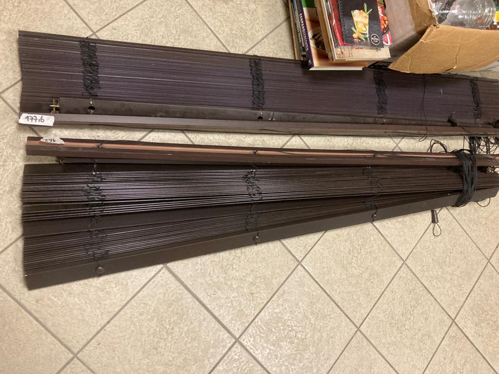 Gratis af te halen; jaloezien / luxaflex, Ophalen, Gebruikt, Bruin, 150 tot 200 cm