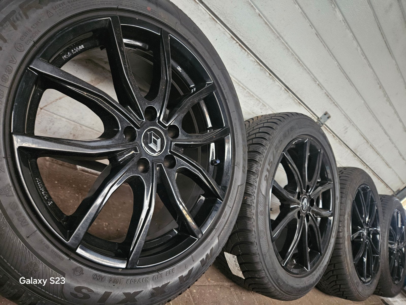 18 inch Renault Captuur Arkana Symbioz velgen winterbanden, Gebruikt, Banden en Velgen, 17 inch, Personenwagen
