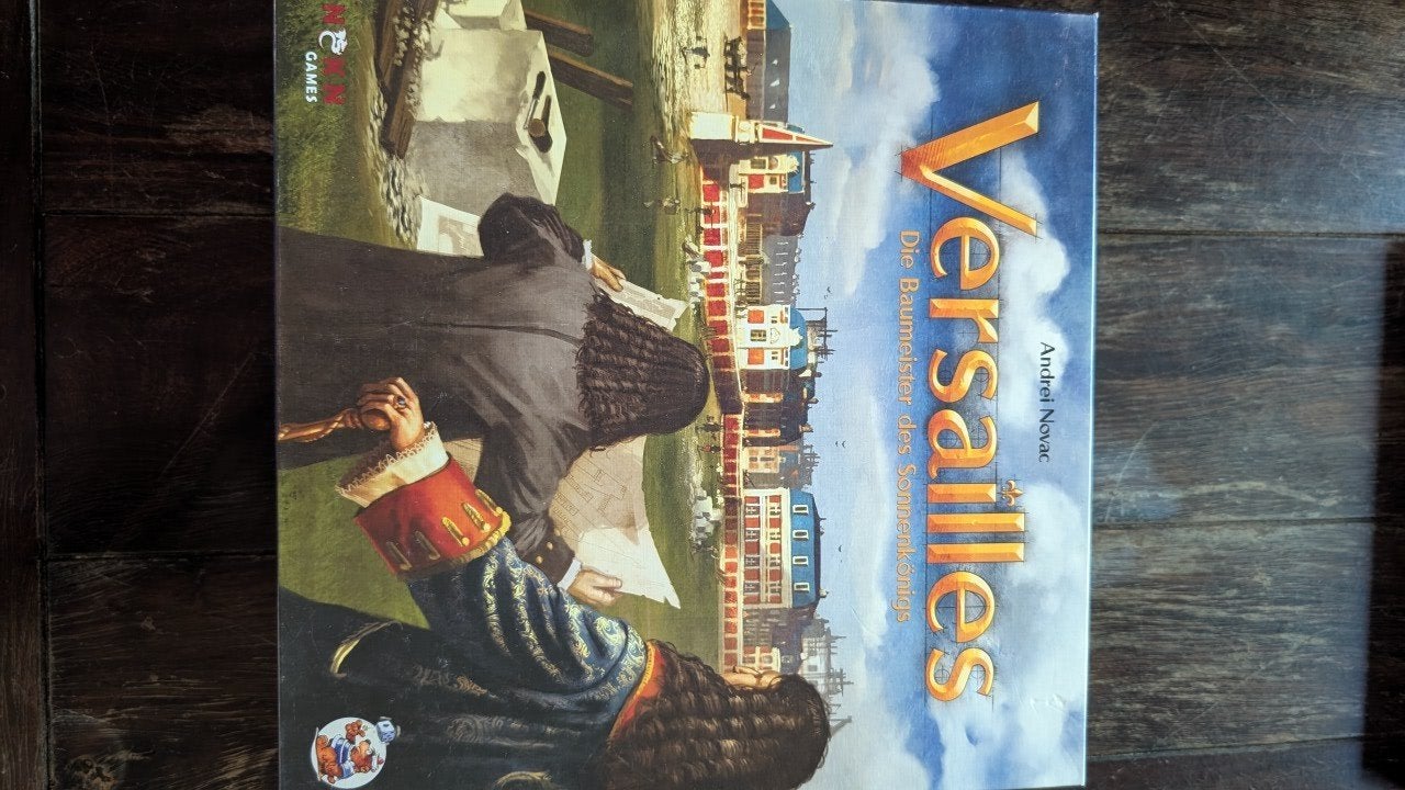 Versailles: Die Baumeister des Sonnenkönigs Bordspel, Drie of vier spelers, Ophalen of Verzenden, Gebruikt, Queen Games
