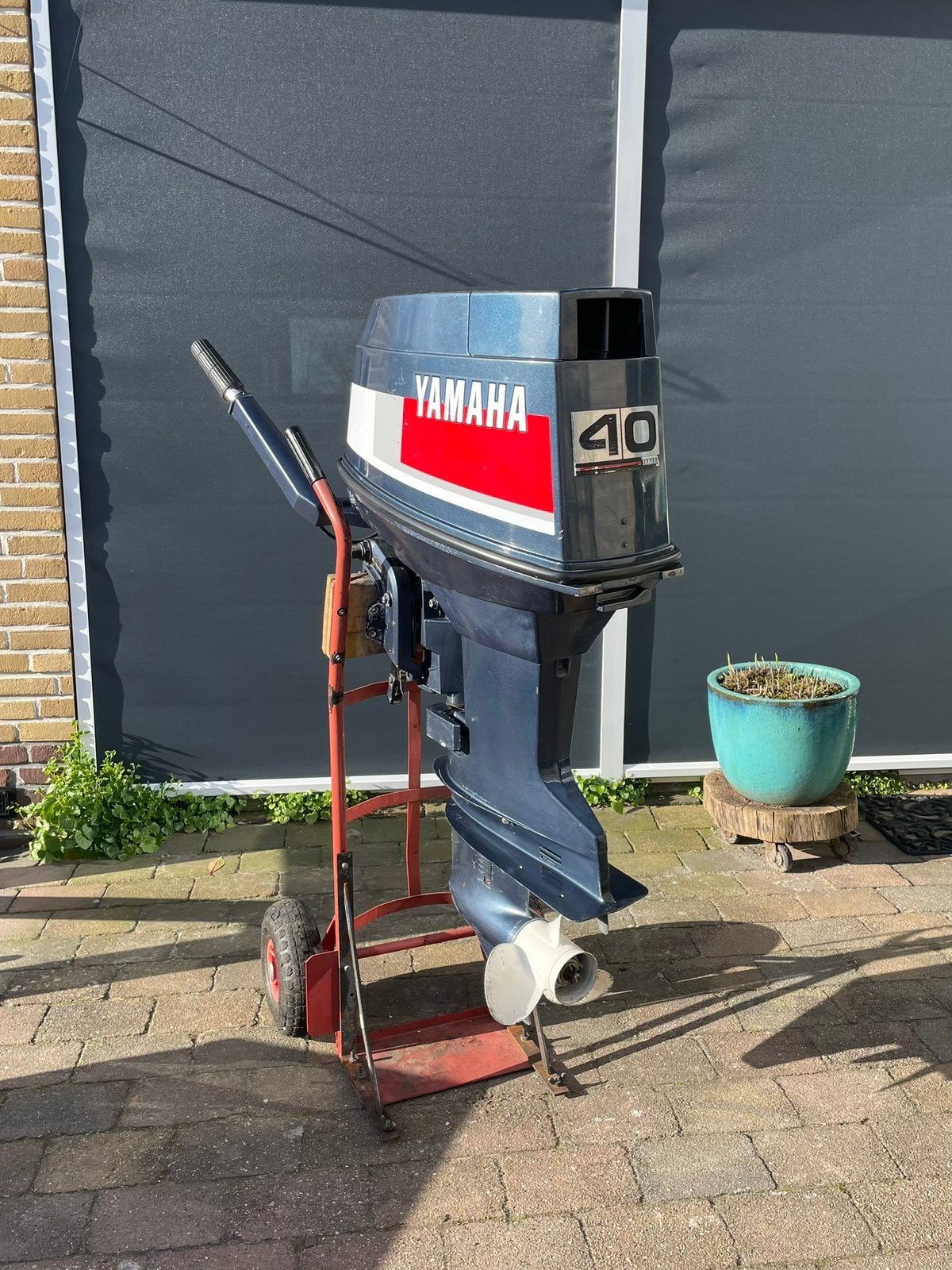 Yamaha 40 pk 2 takt pre autolube kortstaart, Ophalen of Verzenden, Zo goed als nieuw, 30 pk of meer, Buitenboordmotor
