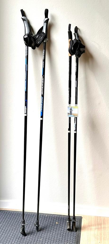 Exel Nordic walking wandelstokken 115 en 125 cm, Ophalen, Zo goed als nieuw, Wandelstok