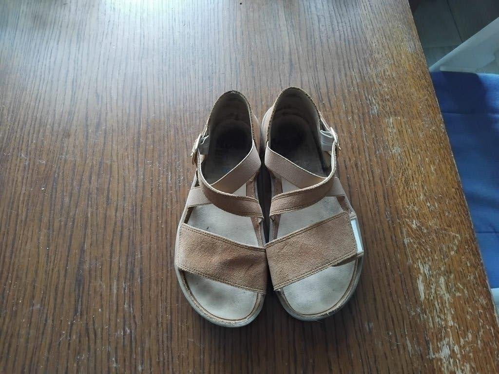Koel barefoot leren sandalen maat 36, Bruin, Zo goed als nieuw, Koel, Sandalen of Muiltjes