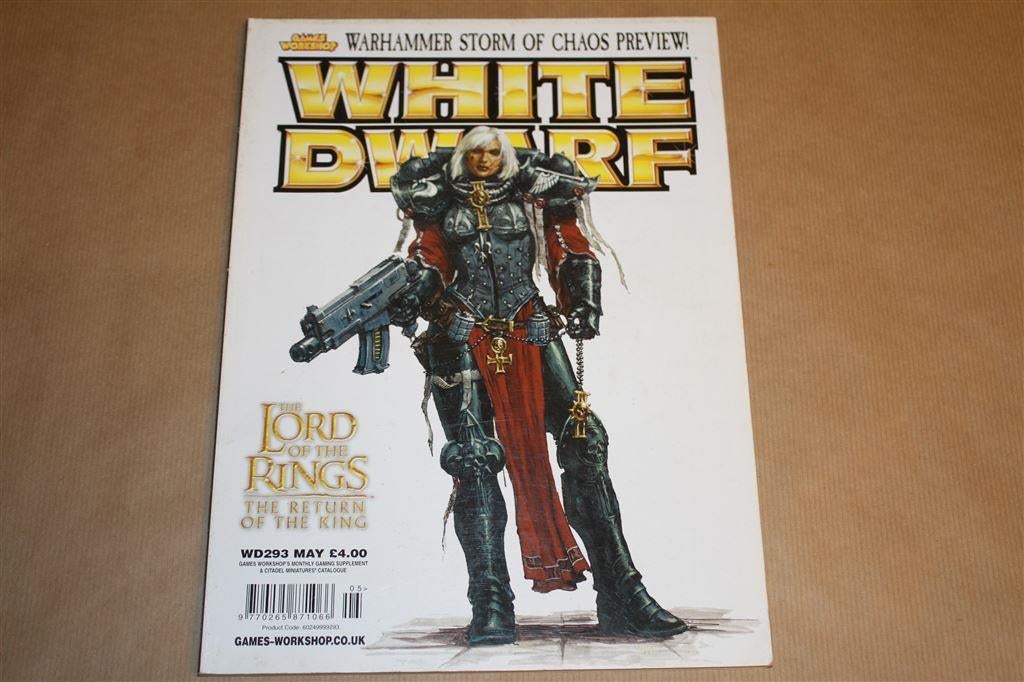 Magazine White Dwarf - 2003 - o.a. Lord of the Rings, Hobby en Vrije tijd, Ophalen of Verzenden, Zo goed als nieuw, Warhammer
