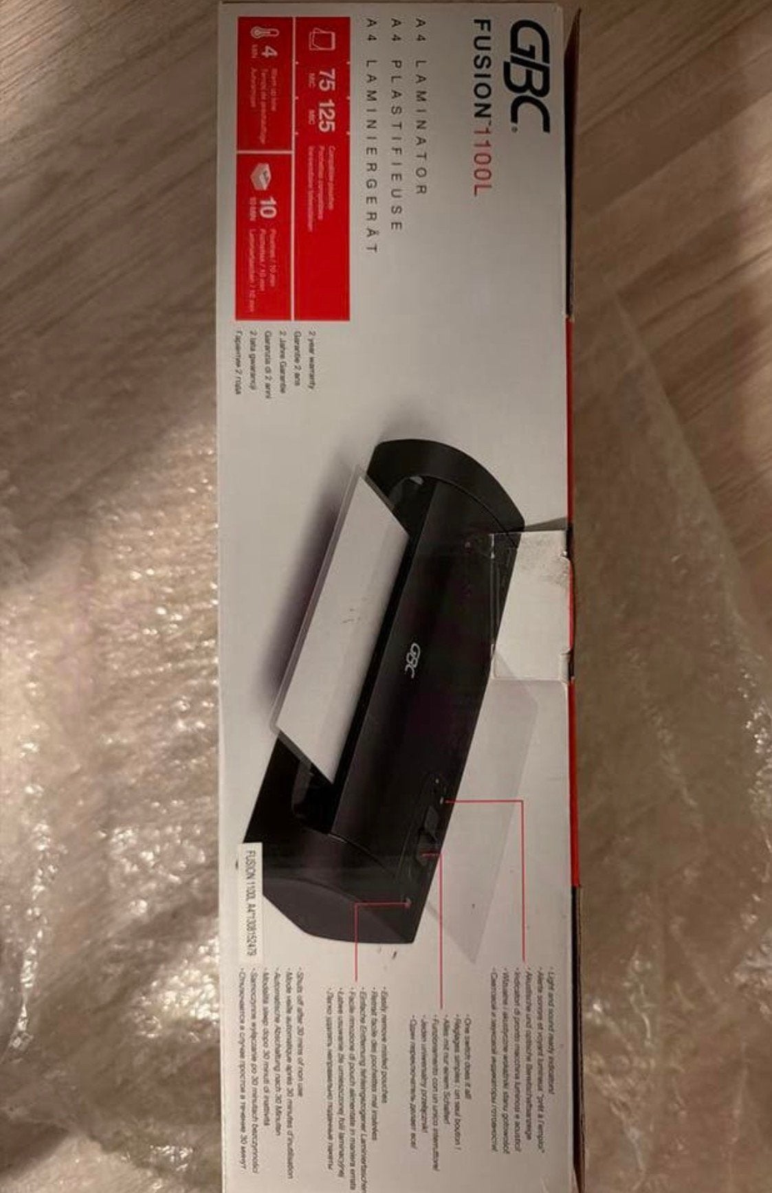 GBC 1100 Fusion L A4 lamineermachine, Ophalen, Zo goed als nieuw