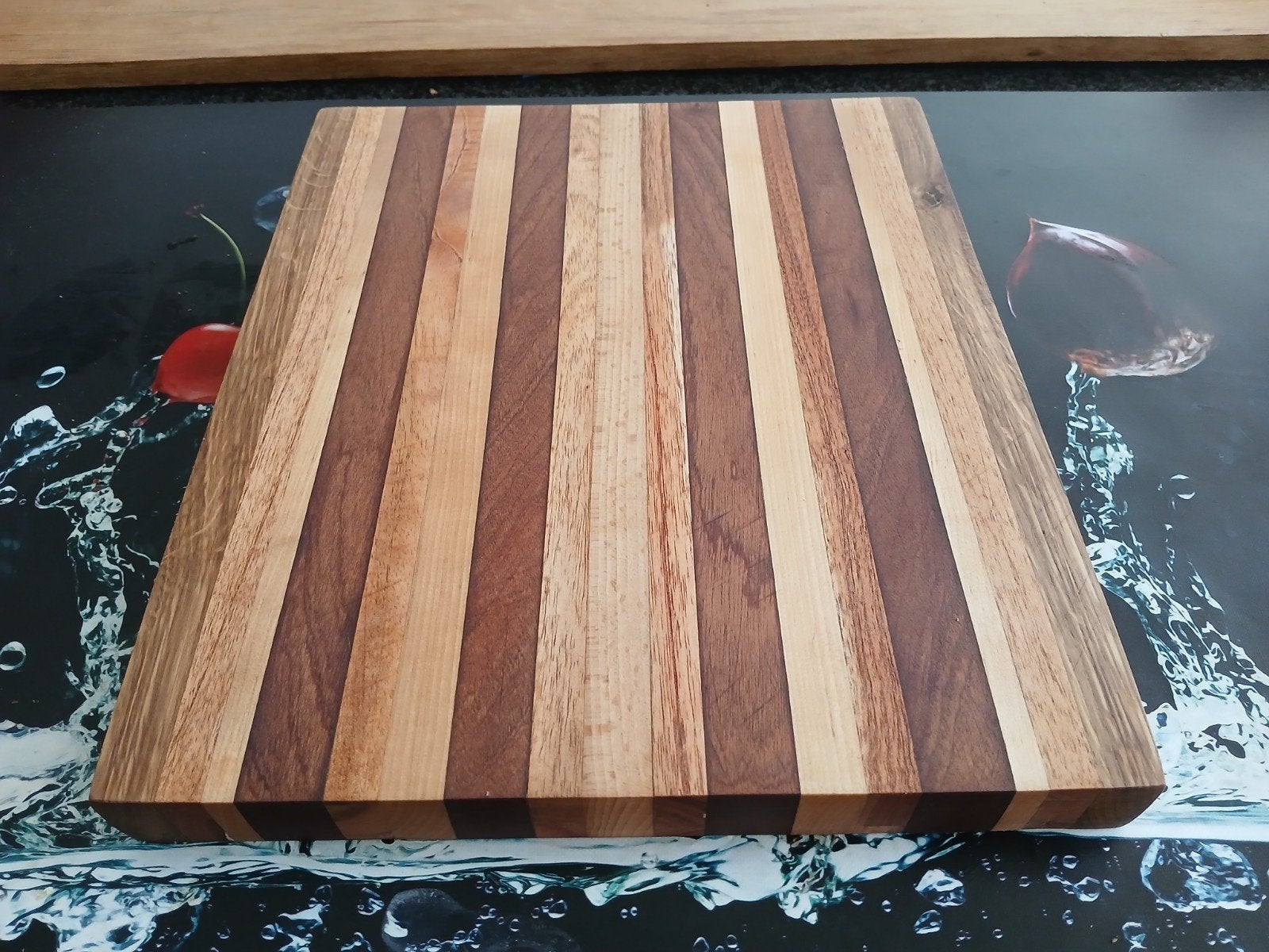 Houten snijplank / serveerplank - diverse houtsoorten, Hout, Snij-/serveerplank, Nieuw, Ophalen of Verzenden
