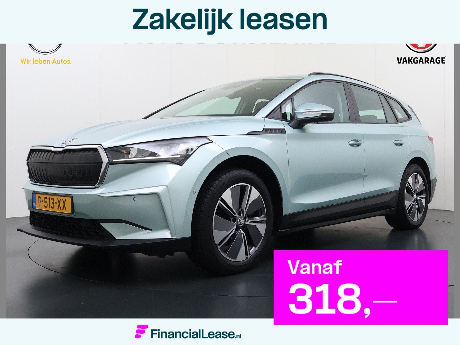 Skoda Enyaq iV 60 SOH 91% Trekhaak Camera P-Assist Apple Car, Automaat, 390 km, Achterwielaandrijving, Gebruikt