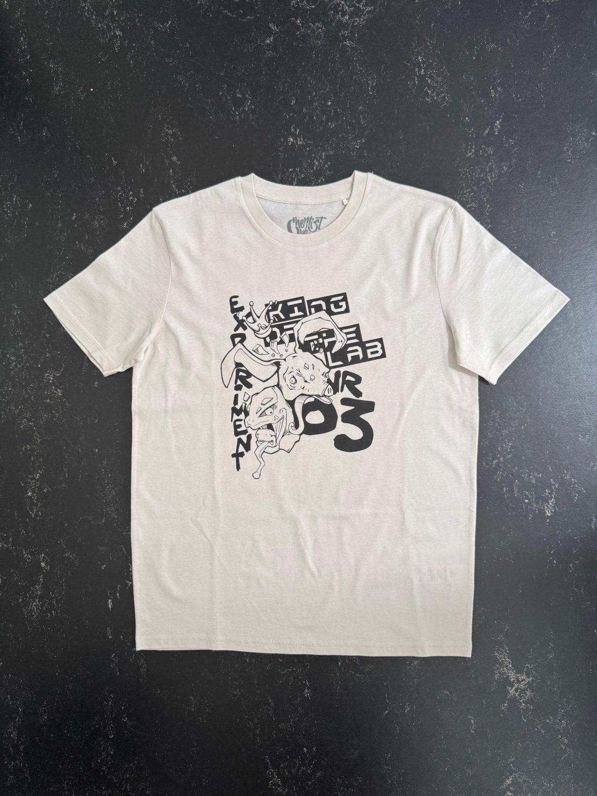 Nieuw t-shirt met graphic print, Ophalen of Verzenden, Nieuw, Maat 52/54 (L), Beige