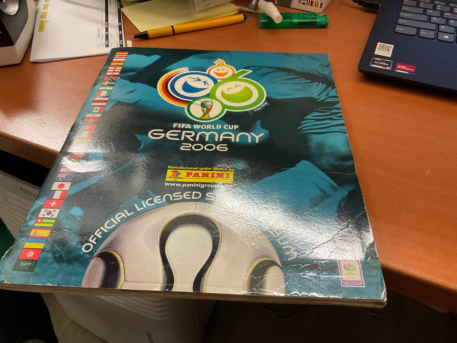 Panini wk 2006 Duitsland compleet plaatjes mooi ingeplakt, Ophalen of Verzenden, Zo goed als nieuw, Buitenlandse clubs, Poster, Plaatje of Sticker